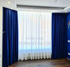 Chic Folds, Perfect Drapes House Window Curtains And Plain White Sheer