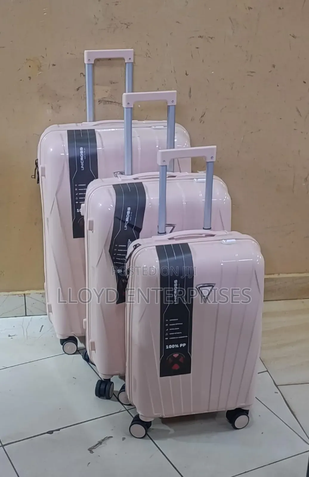 Unreakable Durable Rubber Suitcases