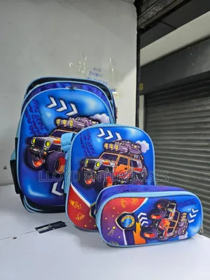 3 in 1 Cartoon Back to School Backpack