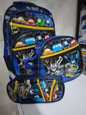 Boys Cartoon Themed School Bag-3 in 1