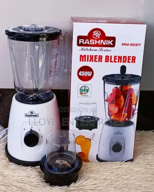 Rashnik 2 in 1 White Blender Mixer