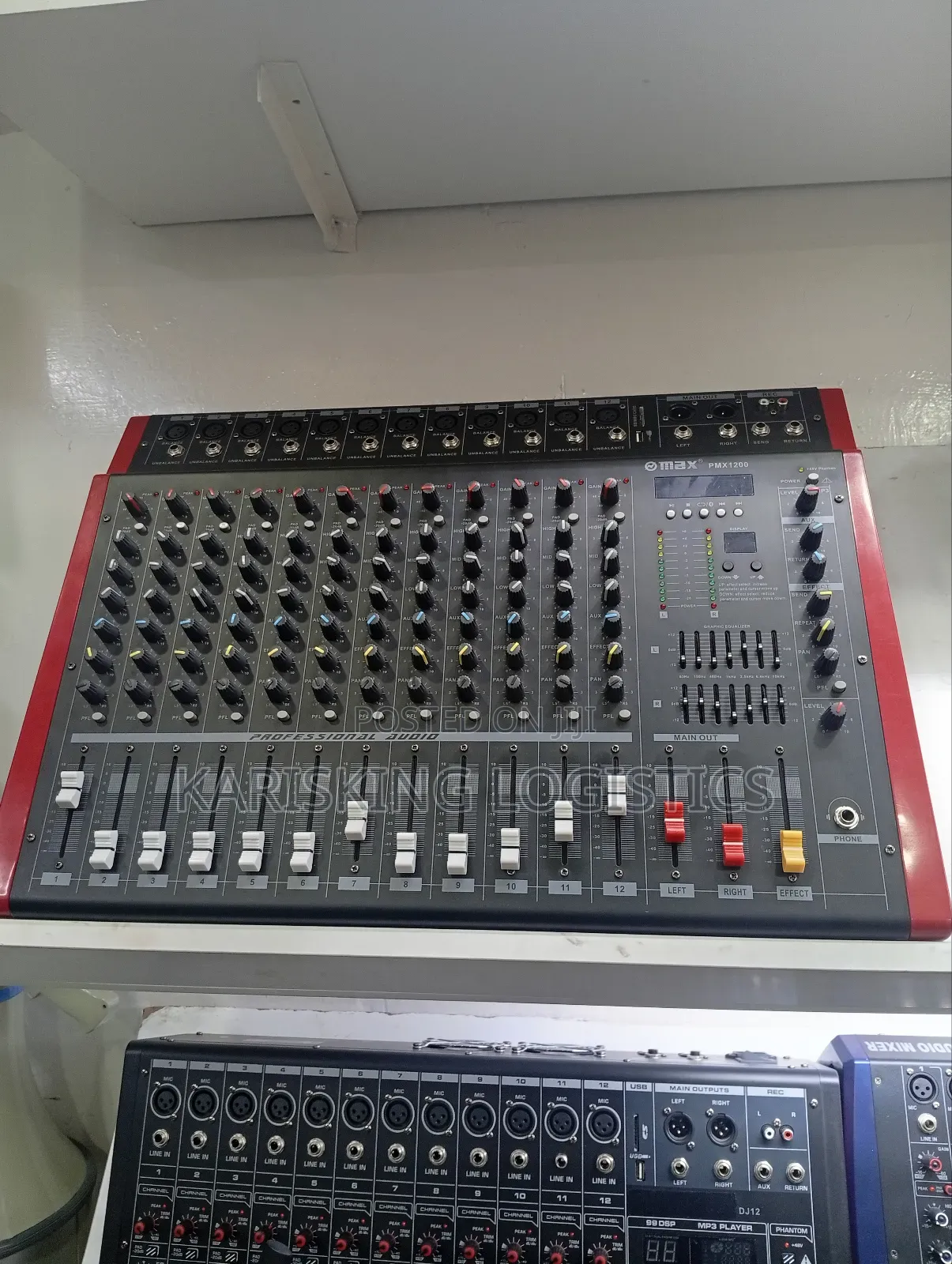12 Channel Mixer With Equaliser
