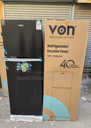 Von 334l No Frost Refrigerator 2-doors Top Mounted Fridge