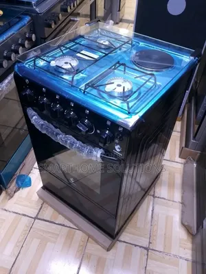 Euroken Standing Cooker/ 50by 55 3g+1e With Electric Oven
