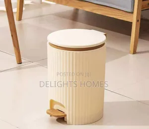 Foot Pedal Push Dustbin_nje