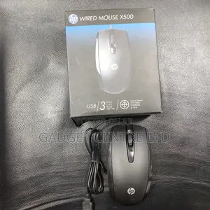 Original Hp Wired Mouse X500
