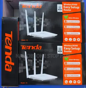 Tenda F3 Wireless N300 Easy Setup Router.