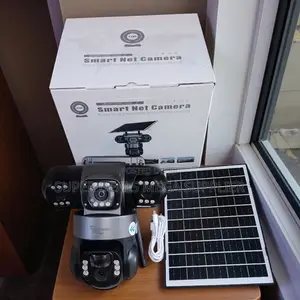 4g Solar V380 Pro 12mp Triple Lens PTZ Camera With Pir Motion Alerts