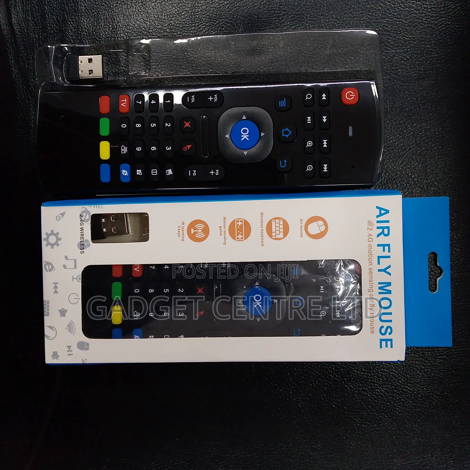 Remote /Keyboard 2.4 G Motion Sensing Air Fly Mouse