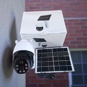 Color Night Vision 4g Solar PTZ Camera With Microphone and Speaker