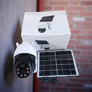 4g PTZ Outdoor Camera With Solar Power, Audio Recording and Alerts