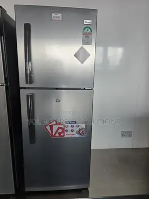 Ramtons Rf/239-196 Litres Double Door No Frost Fridge-Silver