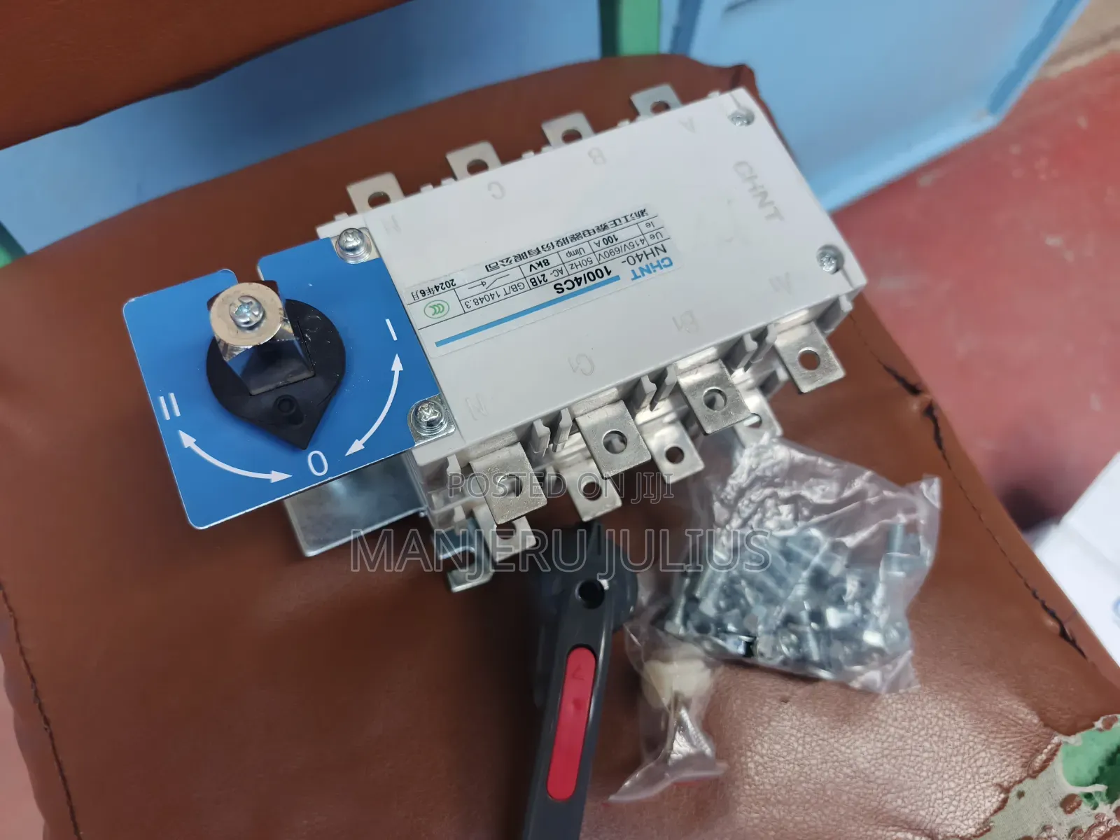 100amps Manual Changeover