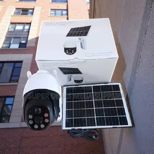 PTZ 4g Solar CCTV With Built-in Mic Speaker and Pir Human Detection