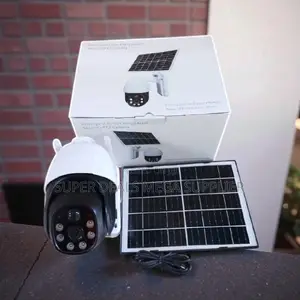 Outdoor Solar 4g PTZ Camera With Color Night Vision and Pir Alerts