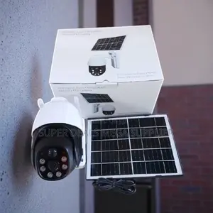 4g Solar Security Camera With Human Tracking and Ip66 Protection
