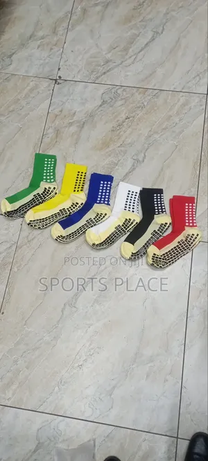Men's Football Training Non-Slip Grip Socks