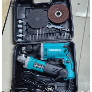 Makita Grinder + Drill Combo 
All Components Included
