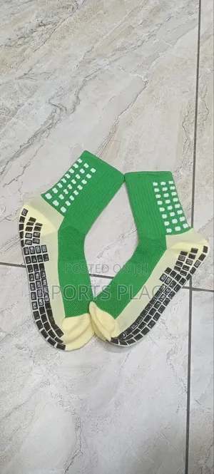 Green Grip Socks