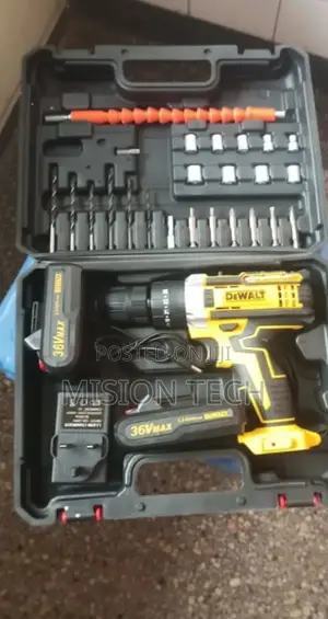 Dewalt 36v Cordless Drill Set With Accessories 