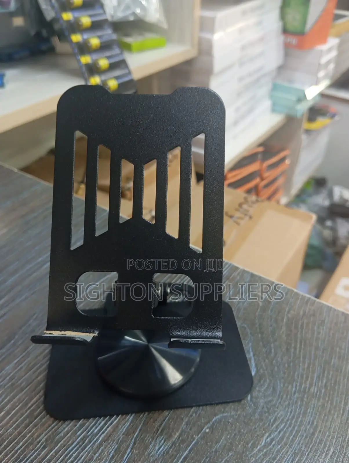 Foldable Phone Stand for Desk - Adjustable Height