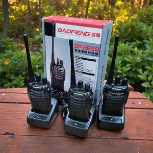 Baofeng Bf-888s Strong Signal 16ch 2-Way Radio With Battery Backup