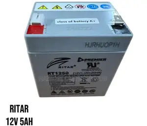 Rt1250 12v 5ah Sealed Lead-Acid Battery.