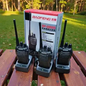 Bf-888s Baofeng Rechargeable 5km Range Walkie Talkie 16ch Security