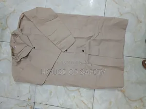 Woven Cotton Dust Coats in Beige