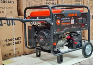 Gasoline Generator 4000ae2 3.75kva (Key Start) With Wheels and Trolley