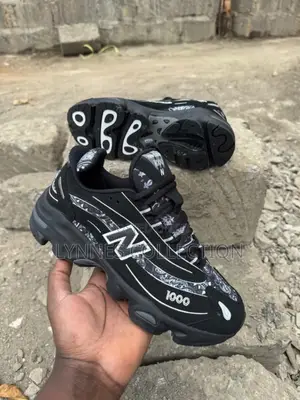 New Balance 1000 Black X White Fusion ,Nb Sizes 36-45