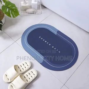 Greyish Design Rubber Bottom Absorbent Doormats
