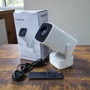 Hy800 1080p Home Theater Mini Projector With Bluetooth 5.1 Support