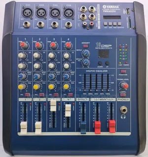 Yamaha 4 Channels Powered Mixer 500 Watts Output Power Usb/Bluetooth
