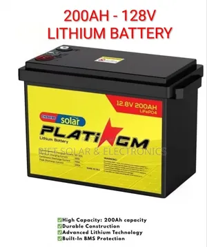 200ah -12.8v Platinum Lifepo4 Ion Solar Battery