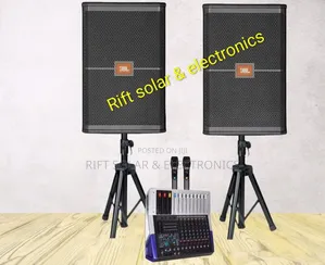 JBL Medium 2000 Watts Full Sound System Complete.