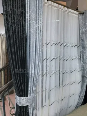 Bedroom Black Quality Curtain