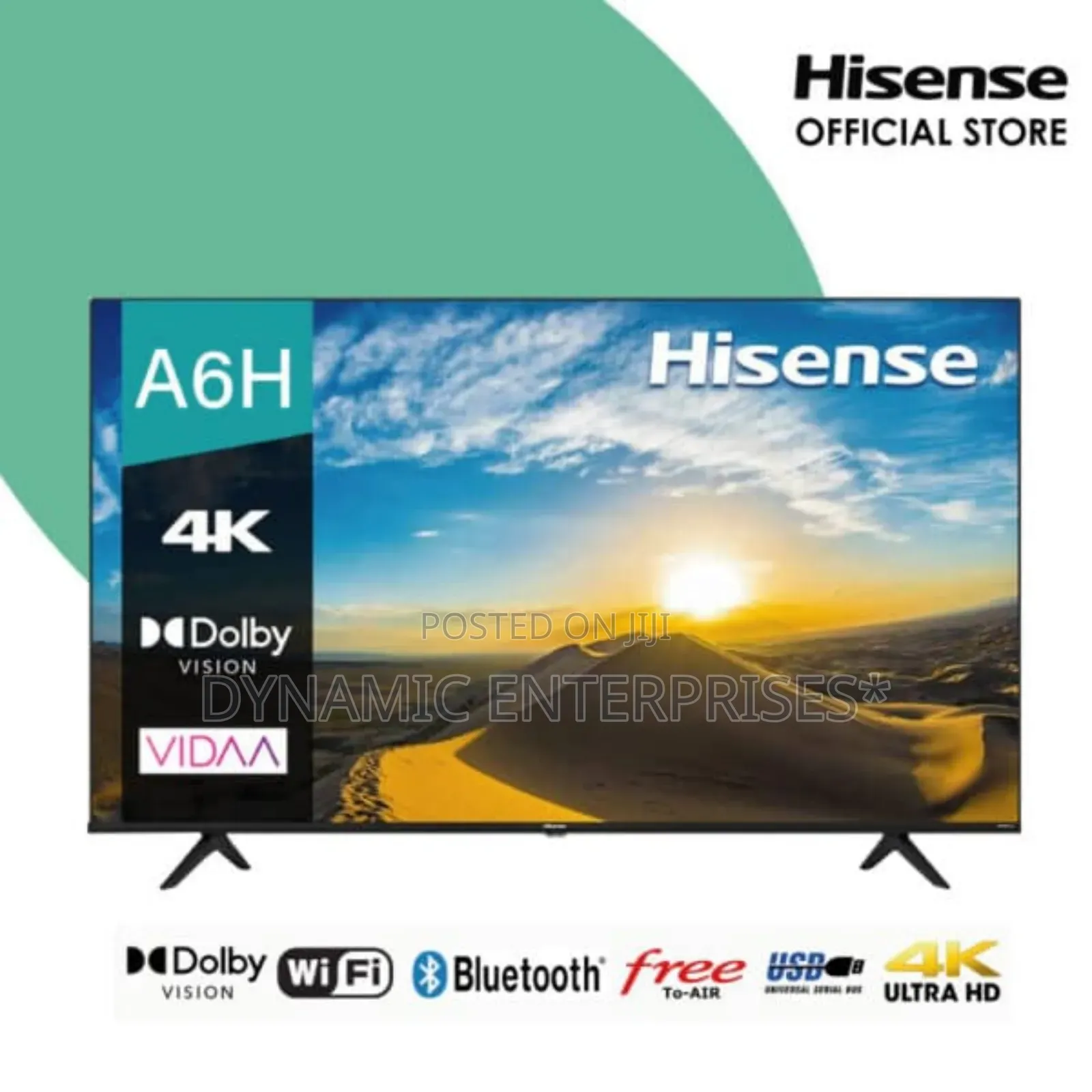 Hisense 43" A6h Smart Tv.