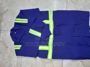Dustcoat With Reflector on Sleeve