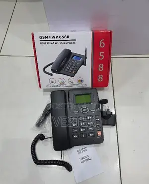 FWP Fixed Wireless Phones With Dual Sim Radio Fm Model 6588