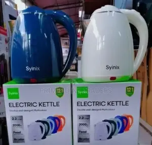 Syinix 2.2l Electric Kettle – Large Capacity, Modern Design
