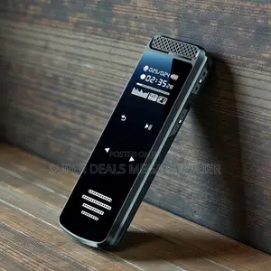 Portable Touch Screen Audio Recorder With Longtime Automatic Recording