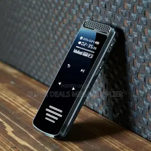 Rechargeable Touch Screen Voice Recorder With Large Battery Capacity
