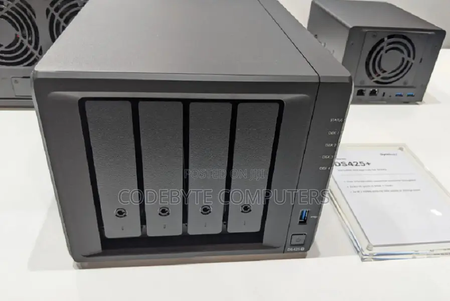 Synology Diskstation Ds425+ ( Can Use 3.5" , 2.5" And Nvme Disks)