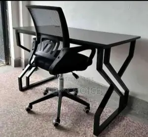 1.2 Office Working Table/Mesh Chair