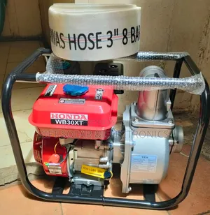 New 3" Honda Petrol Engine Water Pump - 30 Meters PVC Delivery Pipe