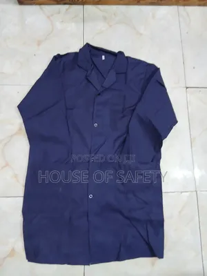 Navy Blue Durable Material Dust Coats