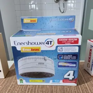 Enershower 4t Best Performance Shower Head for Fresh Borehole Water