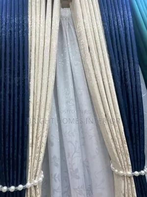 Navy Blue Dining Room Curtains
