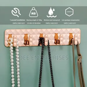 Vintage Single Tier Plastic Coat Hook